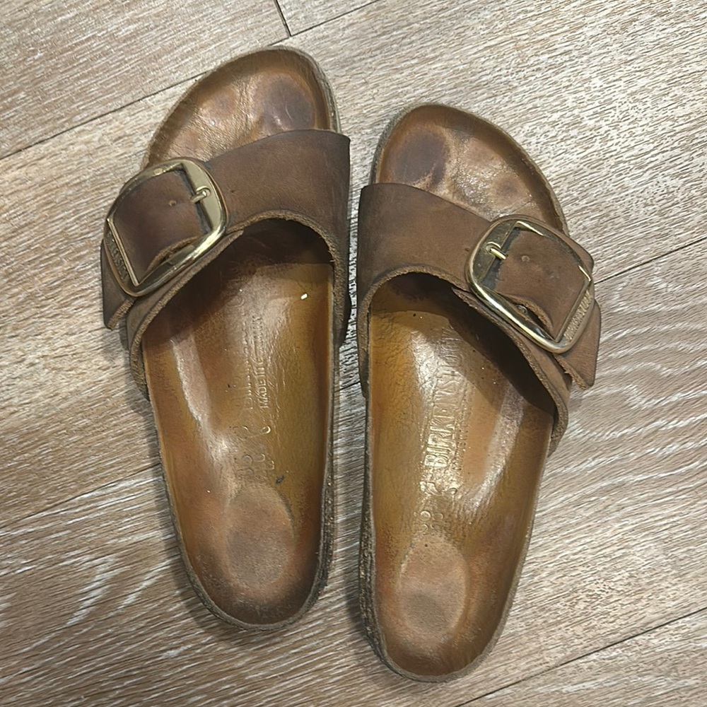 Birkenstock Madrid Big Buckle 36 Brown